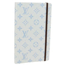 LOUIS VUITTON Monogram Notebook MM Jane Note Light Blue GI1119 Auth 184277M-1