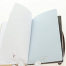 LOUIS VUITTON Monogram Notebook MM Jane Note Light Blue GI1119 Auth 184277M-11
