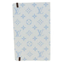 LOUIS VUITTON Monogram Notebook MM Jane Note Light Blue GI1119 Auth 184277M-2