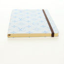 LOUIS VUITTON Monogram Notebook MM Jane Note Light Blue GI1119 Auth 184277M-6