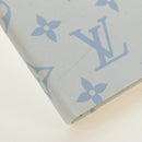 LOUIS VUITTON Monogram Notebook MM Jane Note Light Blue GI1119 Auth 184277M-7