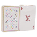 LOUIS VUITTON Multicolor Playing Cards Black White LV Auth 184279M-1