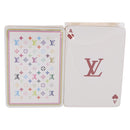 LOUIS VUITTON Multicolor Playing Cards Black White LV Auth 184279M-2