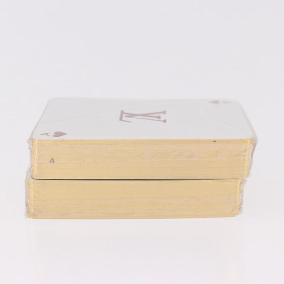 LOUIS VUITTON Multicolor Playing Cards Black White LV Auth 184279M