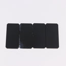 CHANEL Domino plastic Black CC Auth 184280M-14