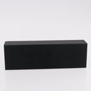 CHANEL Domino plastic Black CC Auth 184280M-19