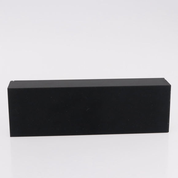 CHANEL Domino plastic Black CC Auth 184280M