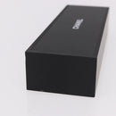 CHANEL Domino plastic Black CC Auth 184280M-21