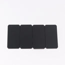 CHANEL Domino plastic Black CC Auth 184280M-6