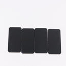 CHANEL Domino plastic Black CC Auth 184280M-8