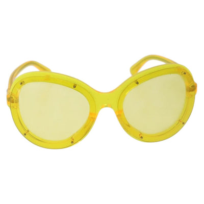 CHANEL Sunglasses Plastic Yellow CC Auth 184281M - 0