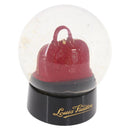 LOUIS VUITTON Alma Snow Globe Glass Red LV Auth 184282A-1