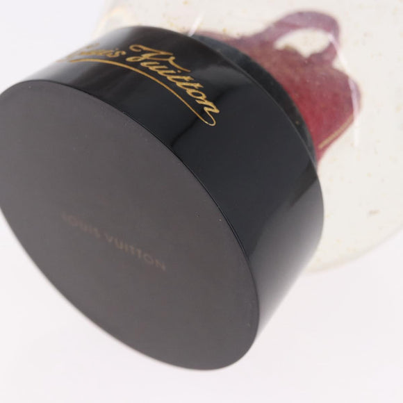 LOUIS VUITTON Alma Snow Globe Glass Red LV Auth 184282A