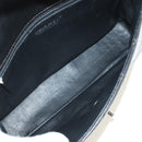 CHANEL Matelasse 25 Chain Shoulder Bag Lamb Skin Black Silver CC Auth 184284V-19