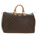 LOUIS VUITTON Monogram Speedy 40 Hand Bag M41522 LV Auth 184288V-1