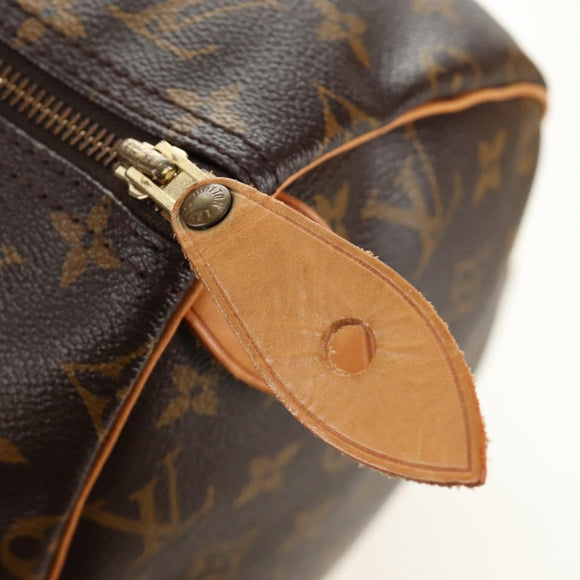 LOUIS VUITTON Monogram Speedy 40 Hand Bag M41522 LV Auth 184288V