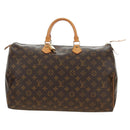 LOUIS VUITTON Monogram Speedy 40 Hand Bag M41522 LV Auth 184288V-2