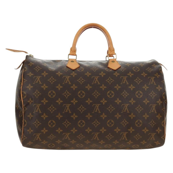 LOUIS VUITTON Monogram Speedy 40 Hand Bag M41522 LV Auth 184288V
