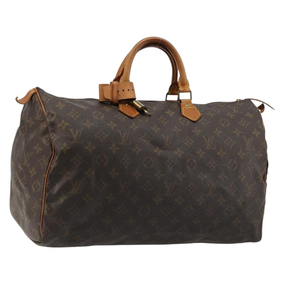 LOUIS VUITTON Monogram Speedy 40 Hand Bag M41522 LV Auth 184289A