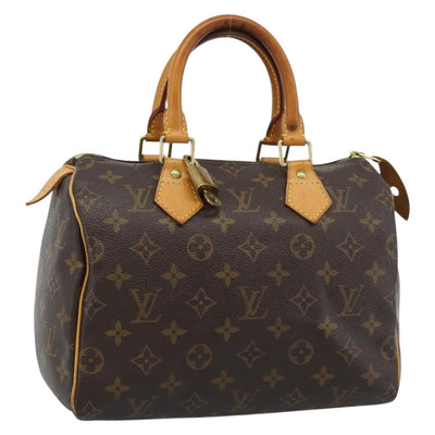 LOUIS VUITTON Monogram Speedy 25 Hand Bag M41528 LV Auth 184291V