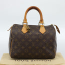 LOUIS VUITTON Monogram Speedy 25 Hand Bag M41528 LV Auth 184291V-12