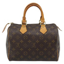 LOUIS VUITTON Monogram Speedy 25 Hand Bag M41528 LV Auth 184291V-2