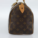 LOUIS VUITTON Monogram Speedy 25 Hand Bag M41528 LV Auth 184291V-4