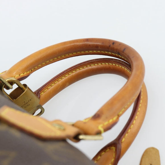LOUIS VUITTON Monogram Speedy 25 Hand Bag M41528 LV Auth 184291V