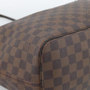 LOUIS VUITTON Damier Ebene Neverfull MM Tote Bag N51105 LV Auth 184292A-14