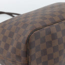 LOUIS VUITTON Damier Ebene Neverfull MM Tote Bag N51105 LV Auth 184292A-16