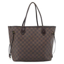LOUIS VUITTON Damier Ebene Neverfull MM Tote Bag N51105 LV Auth 184292A-2