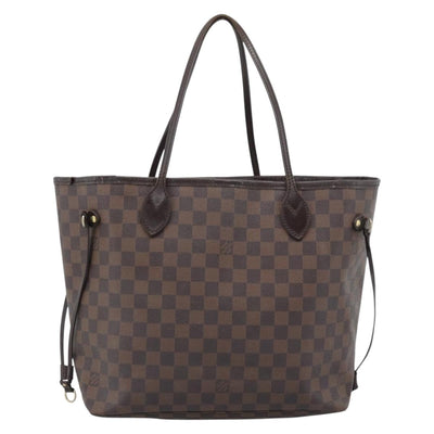 LOUIS VUITTON Damier Ebene Neverfull MM Tote Bag N51105 LV Auth 184292A - 0