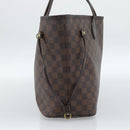 LOUIS VUITTON Damier Ebene Neverfull MM Tote Bag N51105 LV Auth 184292A-3