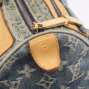 LOUIS VUITTON Monogram Denim Neo Speedy Hand Bag Blue M95019 LV Auth 184295A-17