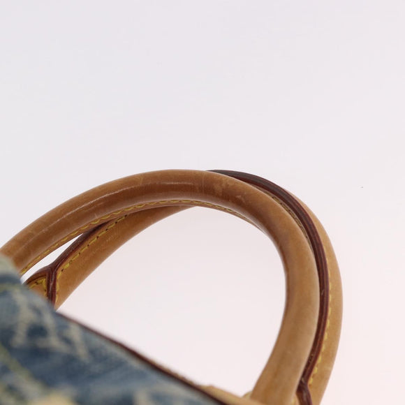 LOUIS VUITTON Monogram Denim Neo Speedy Hand Bag Blue M95019 LV Auth 184295A