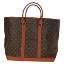 LOUIS VUITTON Monogram Sac Weekend GM Tote Bag M42420 LV Auth 184299V-13