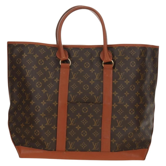 LOUIS VUITTON Monogram Sac Weekend GM Tote Bag M42420 LV Auth 184299V
