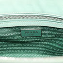 PRADA Galleria Handtasche Saffiano-Leder 2-Wege Limettengrün Silber Auth 184301A-17