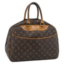 LOUIS VUITTON Monogram Deauville Hand Bag M47270 LV Auth 184308-1