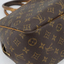LOUIS VUITTON Monogram Deauville Hand Bag M47270 LV Auth 184308-16