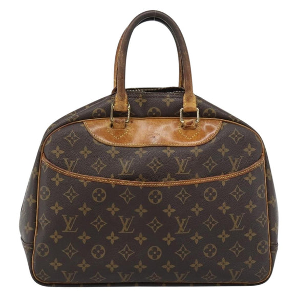 LOUIS VUITTON Monogram Deauville Hand Bag M47270 LV Auth 184308