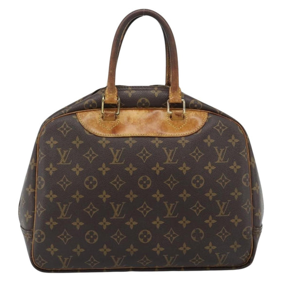 LOUIS VUITTON Monogram Deauville Hand Bag M47270 LV Auth 184308