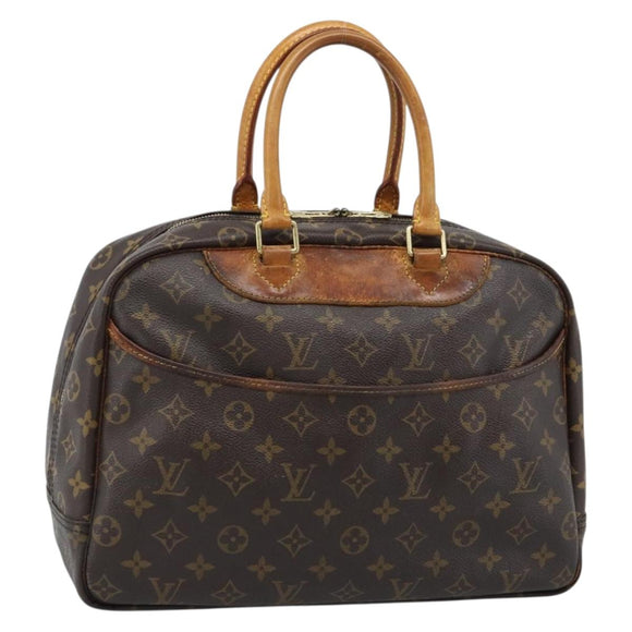 LOUIS VUITTON Monogram Deauville Hand Bag M47270 LV Auth 184309