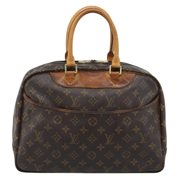 LOUIS VUITTON Monogram Deauville Hand Bag M47270 LV Auth 184309