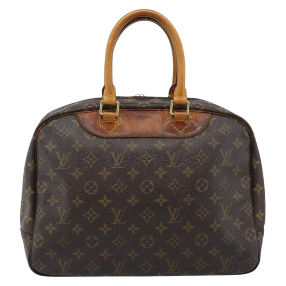 LOUIS VUITTON Monogram Deauville Hand Bag M47270 LV Auth 184309