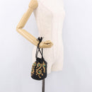 PRADA Purse Pouch Nylon Black Auth 184311-21