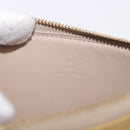 LOUIS VUITTON Monogram Vernis Lexington Pouch Beige M91010 LV Auth 184312-18