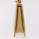 LOUIS VUITTON Monogram Vernis Lexington Pouch Beige M91010 LV Auth 184312-4