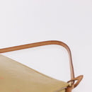 LOUIS VUITTON Monogram Vernis Lexington Pouch Beige M91010 LV Auth 184312-9