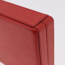 FENDI Vanity Handtas Leer Rood Goud Origineel 184315A-13